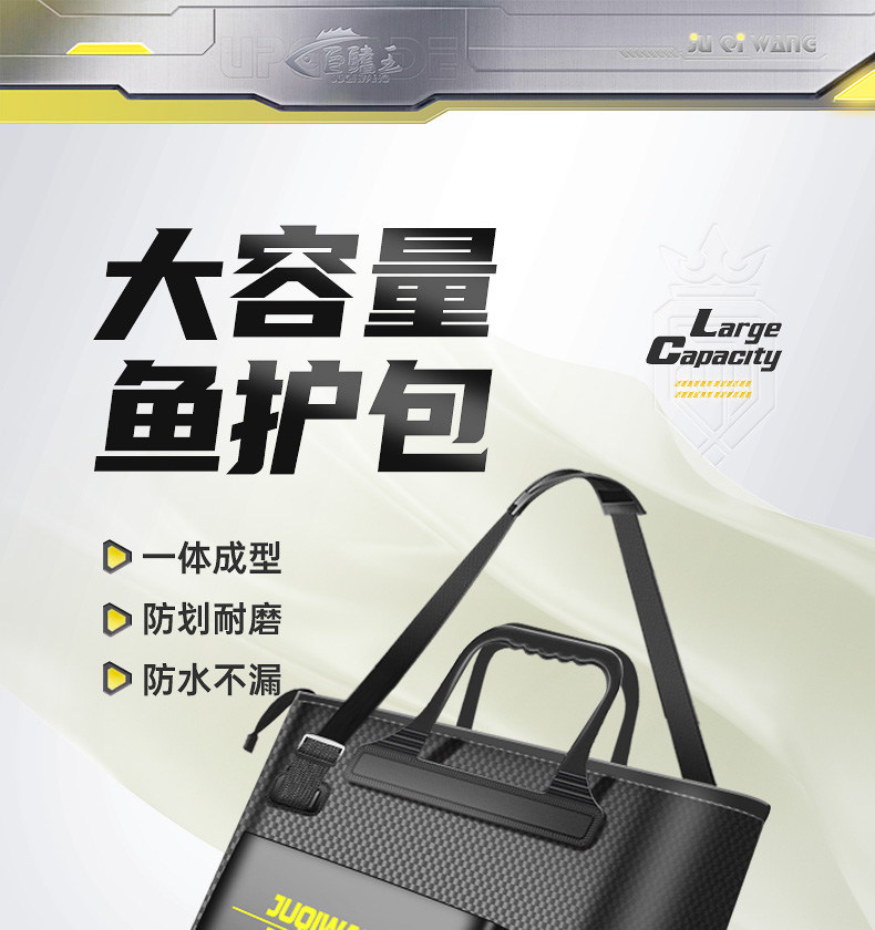 Барсетка, универсальная льняная сумка, водонепроницаемая складная портативная система хранения, увеличенная толщина Giant fin King 