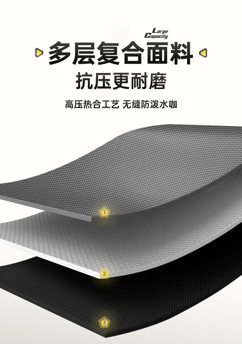 Барсетка, универсальная льняная сумка, водонепроницаемая складная портативная система хранения, увеличенная толщина Giant fin King 