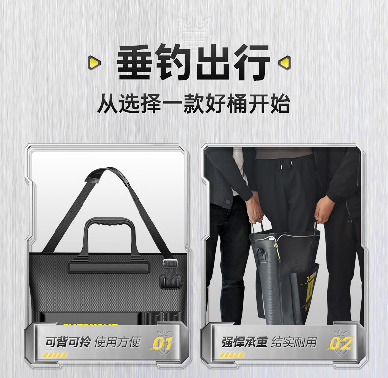 Барсетка, универсальная льняная сумка, водонепроницаемая складная портативная система хранения, увеличенная толщина Giant fin King 