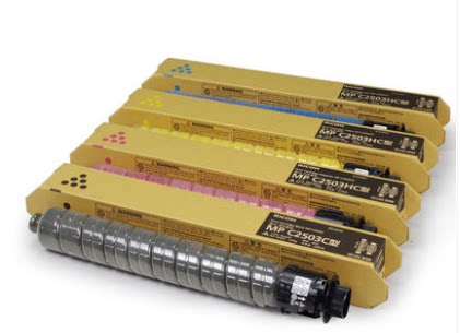 Rational light MP C2503HC type carbon powder toner cartridge black red yellow blue applicable C2011 C2003 C2503SP C2503SP