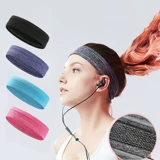 Повязка на голову подходит для мужчин и женщин для йоги, силиконовый нескользящий баскетбольный антиперспирант, спортивный платок для спортзала, снаряжение, впитывает пот и запах