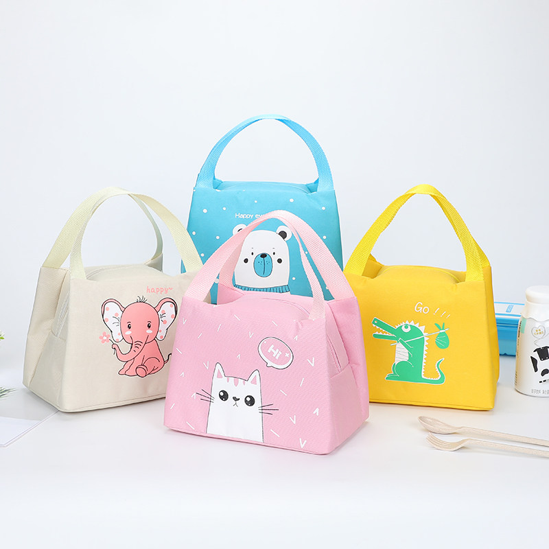 Insulated lunch box bag bento bag storage bag rice bag preservation ice bag lunch bag portable work and school with rice bag