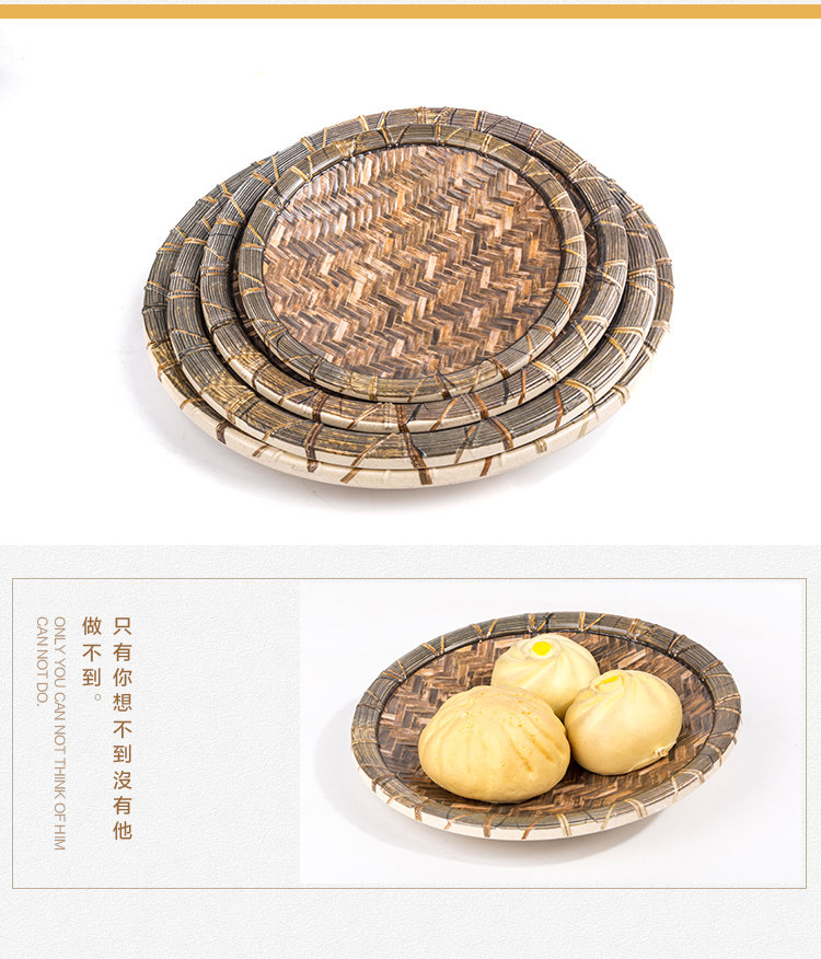 竹编的大圆盘叫什么,竹篾盘子,晒谷子的竹编的叫什么_大山谷图库