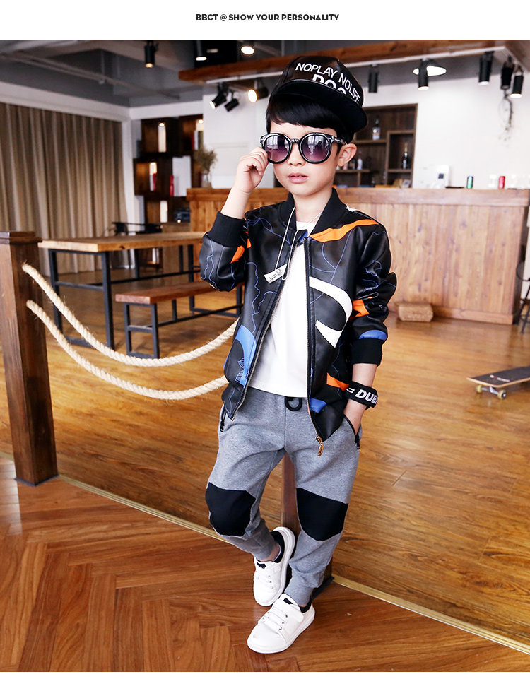 Blouson pour garcon en mélange - Ref 2158637 Image 41