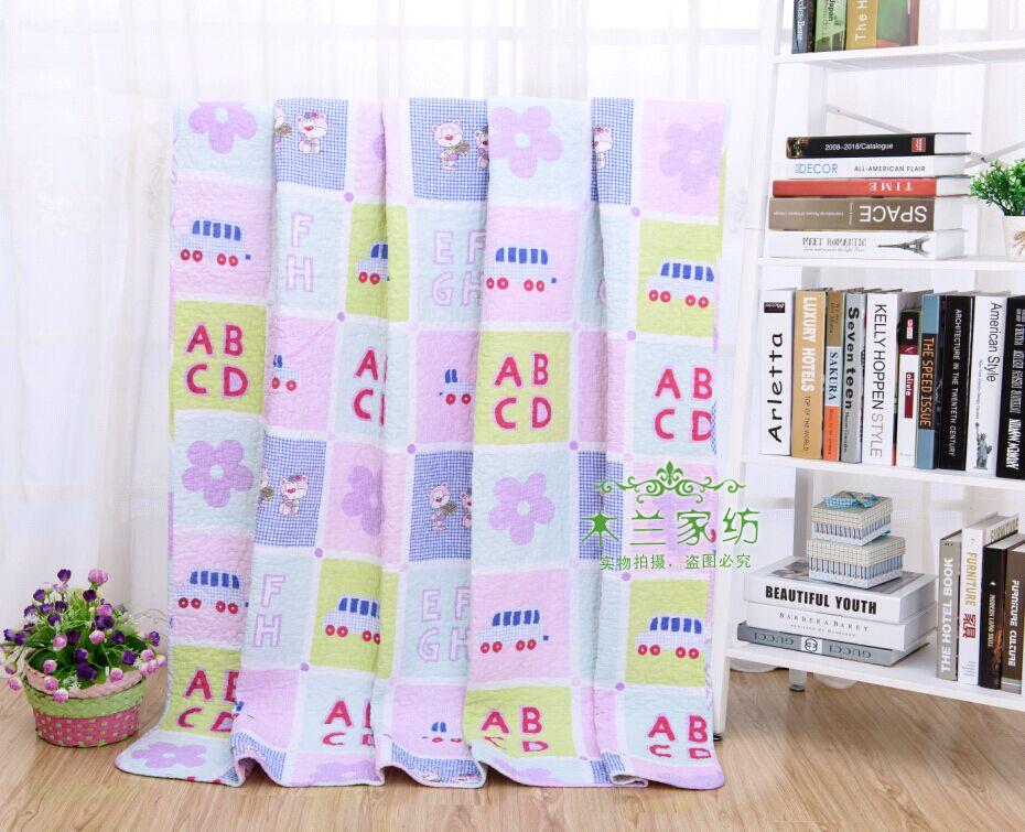 Rw mới phần mỏng bông trẻ em giường bông bao gồm mẫu giáo nap điều hòa không khí sheets có thể được rửa sạch