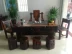 Tàu cũ đắm gỗ gỗ rắn đồ gỗ nội thất bàn trà và ghế kết hợp bàn trà Kung Fu ban đầu sinh thái ốc xà cừ giải trí bàn cà phê - Bàn trà