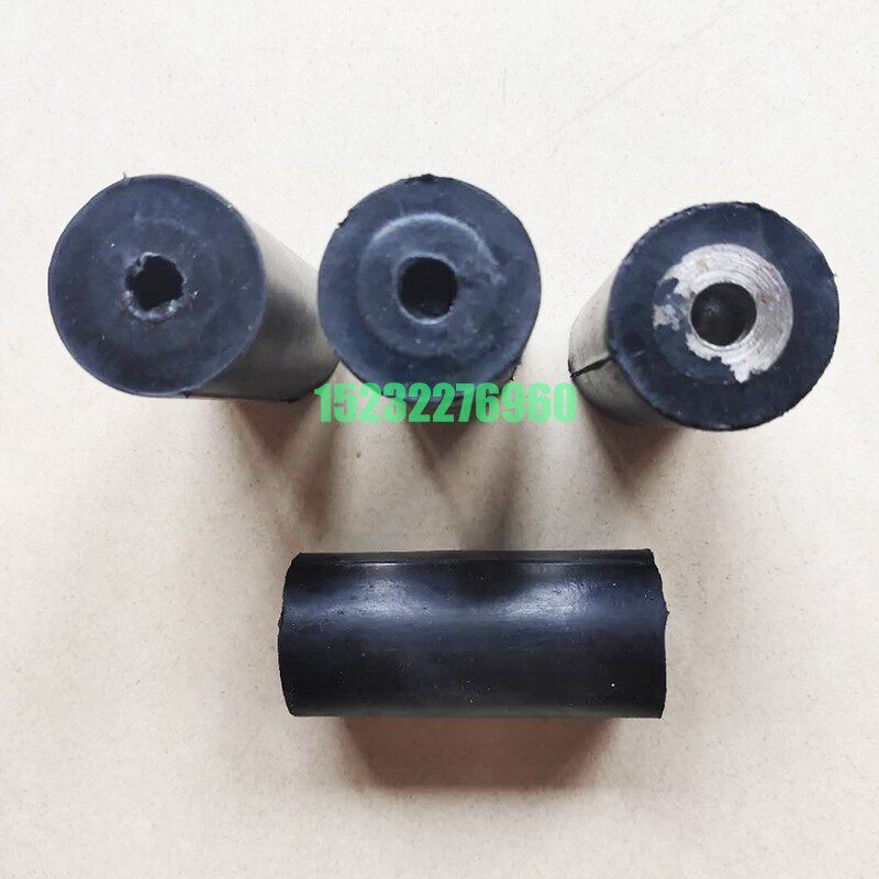The spring coupling pump connects rubber bar cylindrical steel core rubber connects the buffer column pin outer diameter 30*65