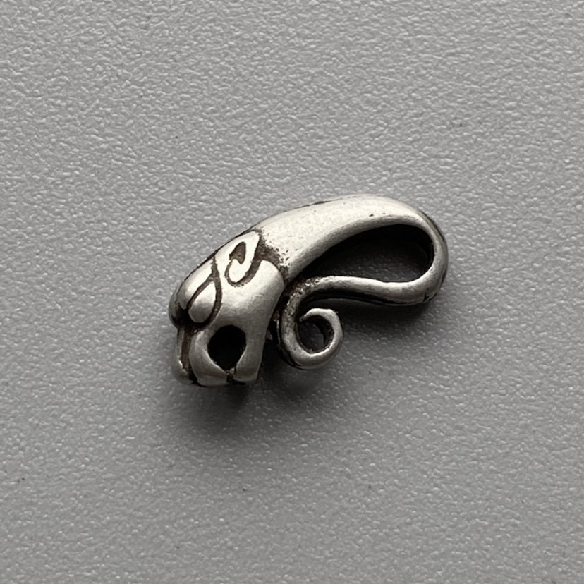 National Wind Artisanal Ancient Park Handstring Buddha Pearl Sketchbook Number Hanging Accessories White Bronze Beast's first Kirin accessories Accessories Hand-decorated-Taobao