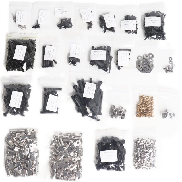 VORONTrident ເຄື່ອງສໍາເລັດຮູບ screw kit voron1.9 ເຄື່ອງພິມ 3D screw nut ຊຸດສໍາເລັດ