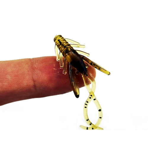 Йошикава тип креветков Мини Луя Мягкая приманка Пресноводная корни, мягкая приманка, солнечная рыба мягкая приманка 4 см заливая рыбалка Луя приманка