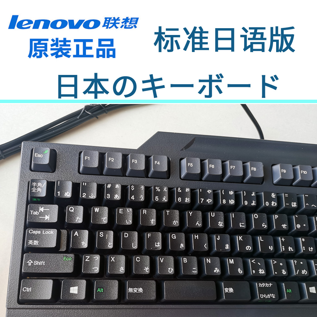 Lenovo original Japanese keyboard Japanese Japanese Japanese Japanese language input computer typing keyboard notebook desktop USB connector