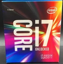 Intel Intel 6850k boxed cpu i7 6850k processor 6-core 12-wire spot