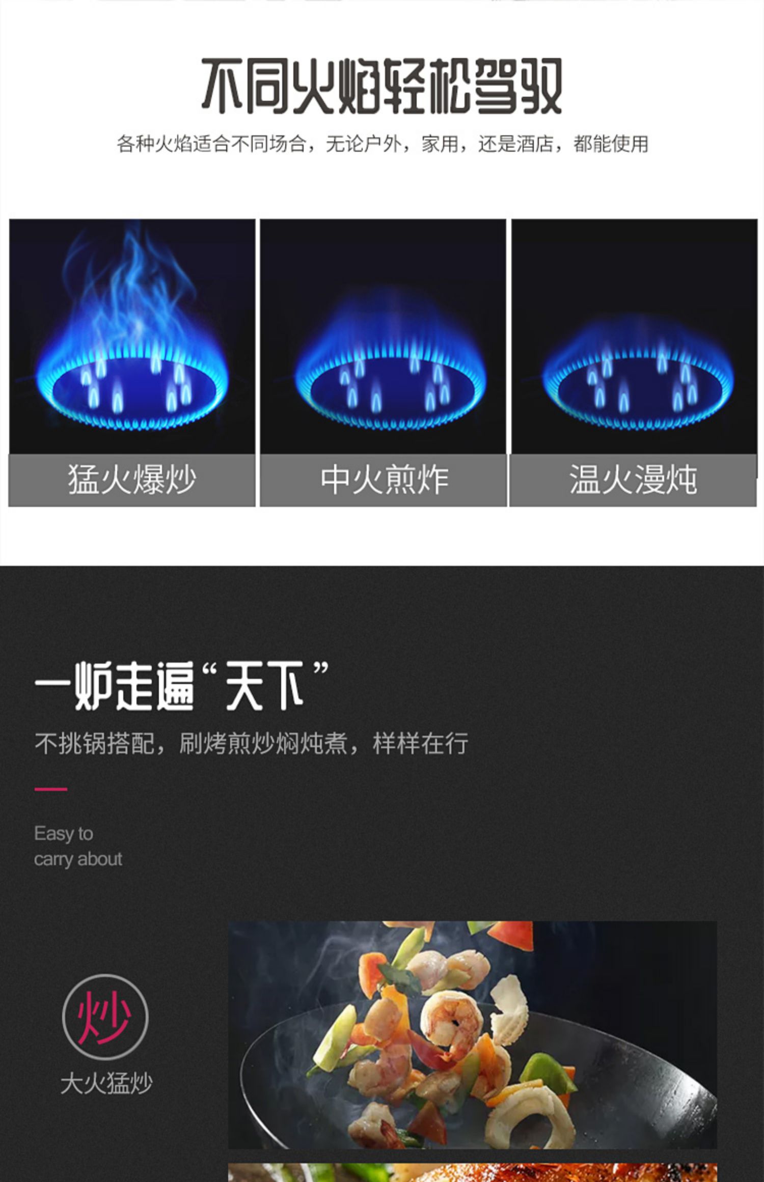 Chigo ngoài trời thẻ di động thẻ lò từ lò gas gas với bếp lửa nhỏ lò gas bếp lò - Bếp lò / bộ đồ ăn / đồ nướng dã ngoại mua bếp ga mini