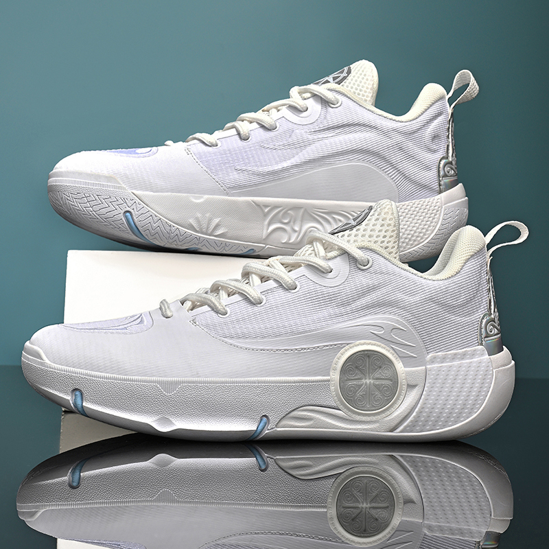 Wade 12 High-Quality Youth New Basketball Shoes with Cushioning for Actual Games, Professional Competition, Low-Top Non-Slip Sports Shoes