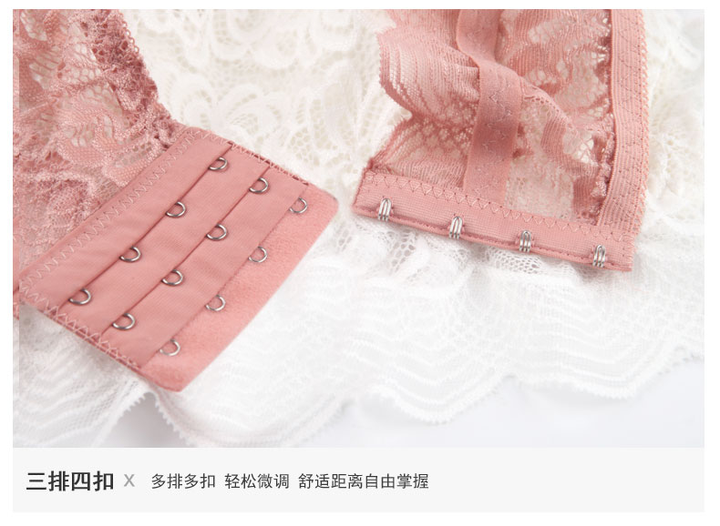 Vẻ đẹp mới trở lại gợi cảm ren yếm nữ bên trong quấn ngực dây đeo ngực miếng đệm chống ánh sáng quần áo lót