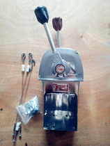 Marine aluminium magnesium alloy operator throttle header single (one control throttle one control gear)