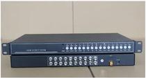 Rack type 5-way 6-way 8-way full real-time screen splitter with power-off memory optional VGA output