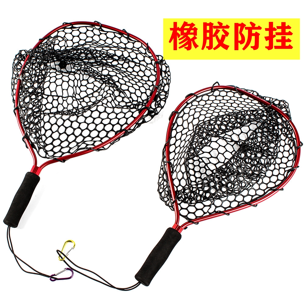 Road Yavannet Mouth Qianqiao Bass Bass Mini Super Light Portable Small Mesh Pocket Silicone Anti-Hanging Fly Fly Hand Bailing Rubber
