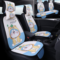 Car Cushions all сезон Universal Honeycomb small Bruise Tara Breathable Summar Mesh Cartoon Mute Mesh Red