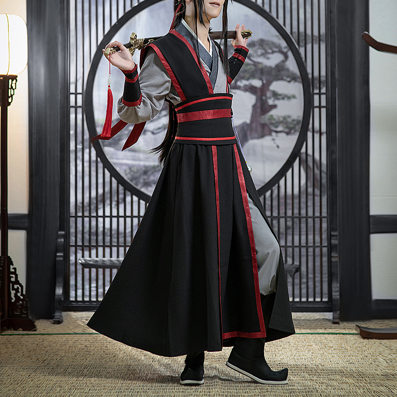 Genuine magic Road ancestor Miao House small shop teenager Wei Wuxian cos clothing Wei Ying derivative costume female male ancient style clothing