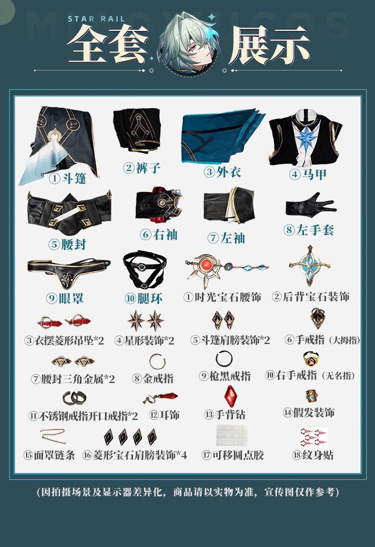 Honkai Star Rail Anaxa Cosplay Kostüm Perücke Uniform Outfit Anaxagoras Grove of Epiphany Amphoreus Halloween Frauen Männer Karneval 28