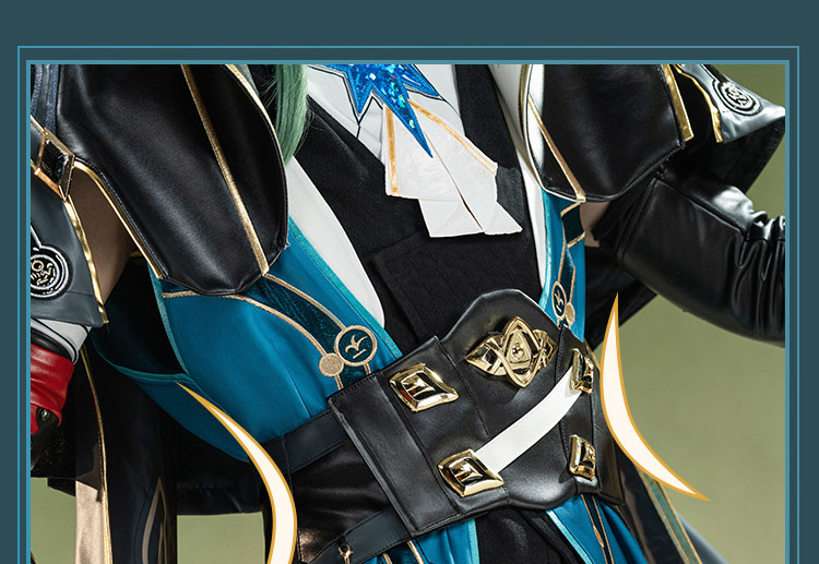 Honkai Star Rail Anaxa Cosplay Kostüm Perücke Uniform Outfit Anaxagoras Grove of Epiphany Amphoreus Halloween Frauen Männer Karneval 14