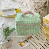 Косметичка, сумка через плечо, портативная вместительная и большая сумка-органайзер, сумка для путешествий, сумка для хранения