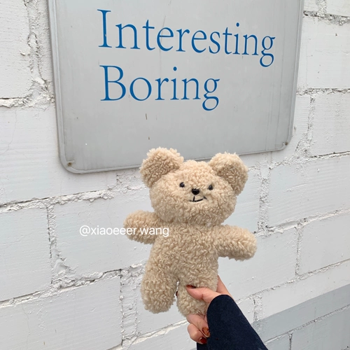 Плюшевая игрушка, брендовая милая кукла, масштаб 1:1, с медвежатами, подарок на день рождения