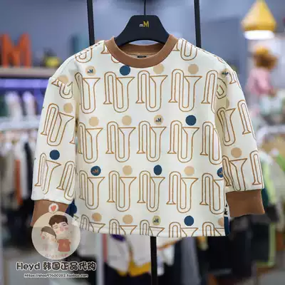 Direct mail moimoln Korea Small Cloud 21 winter children fleece T-shirt clothes TSG11