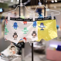 Direct mail r robot Korean robot counter 2021 new boy boxer shorts