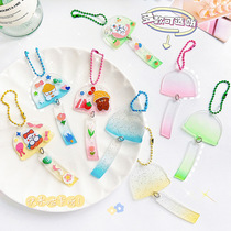 DIY Creative Golls Golls Gradual Windbell Keycle Handheld Arcrylic Scrap Archives Around the Star Go