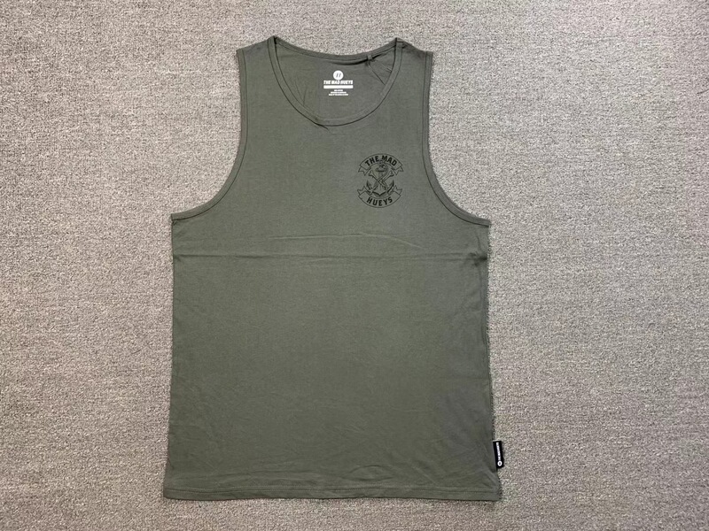 Skateboard Street Fashion Pure Cotton Crew Neck Sweat Vest Sleeveless Beach Hawaii