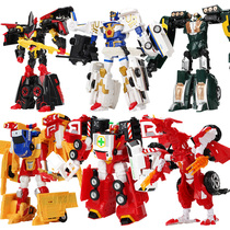 Cabbage car god boy manual complex deformation robot diamond mode boy toy suit special police giant ha