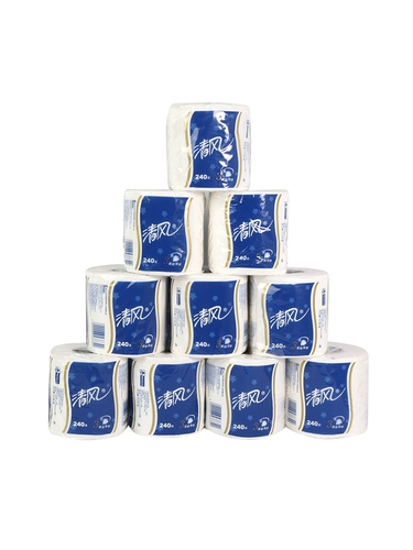 Qingfeng Core Roll Baper 240 Секции 3 -Layer Roll Paper Toame Pap
