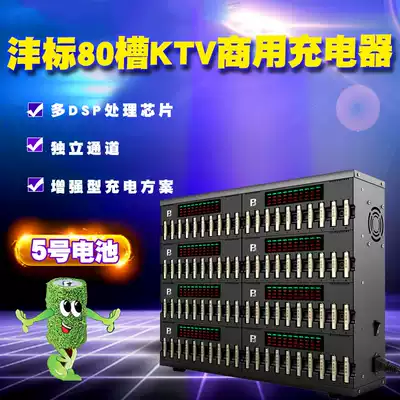 Feng Biao KTV battery charging cabinet 5 number 5 battery charger KTV microphone battery charger