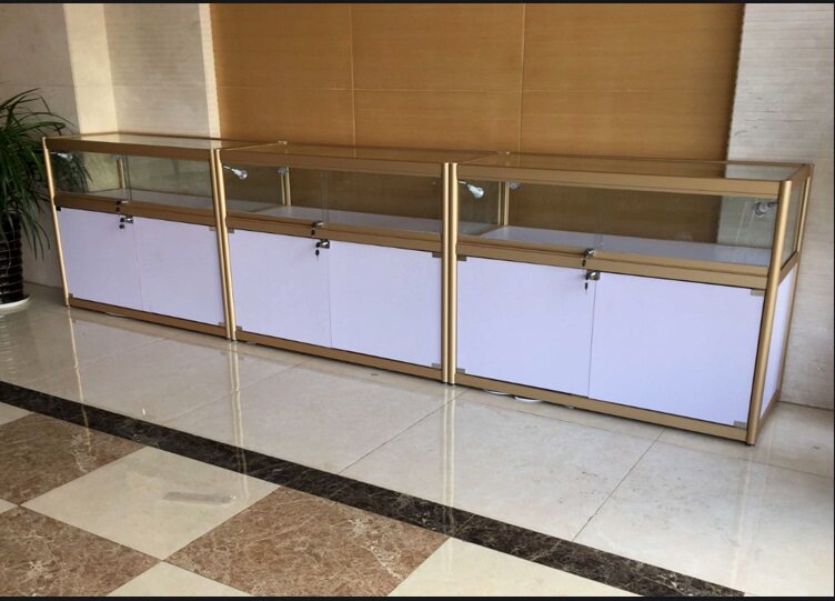Glass Transparent Display Cabinet New Products Custom Model Cabinet Pharmacy Jewelry Exhibition Cabinet Display Cabinet Shelves Smoke Trophies