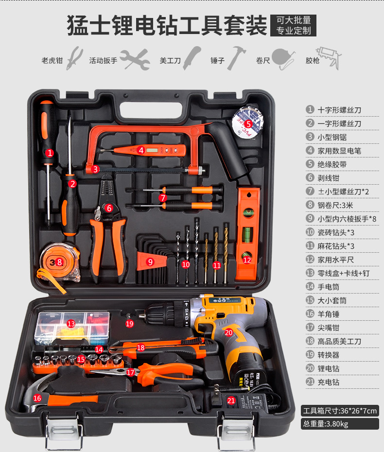 Gomez hướng dẫn sử dụng phần cứng hộp công cụ sửa chữa đa chức năng thợ điện