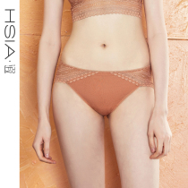 HSIA reverie sexy lace boxer women cotton crotch breathable thin section modal cotton mid-waist incognito panties women