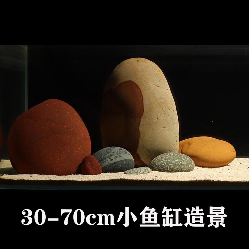 Small Fish Tank Natural Patterned Pebbles for Landscaping, Red Coral, South American Native Grass Tank Aquarium Decorative Stone Ornaments Small Fish Tank Natural Patterned Pebbles for Landscaping, Red Coral, South American Native Grass Tank Aquarium Decorative Stone Ornaments