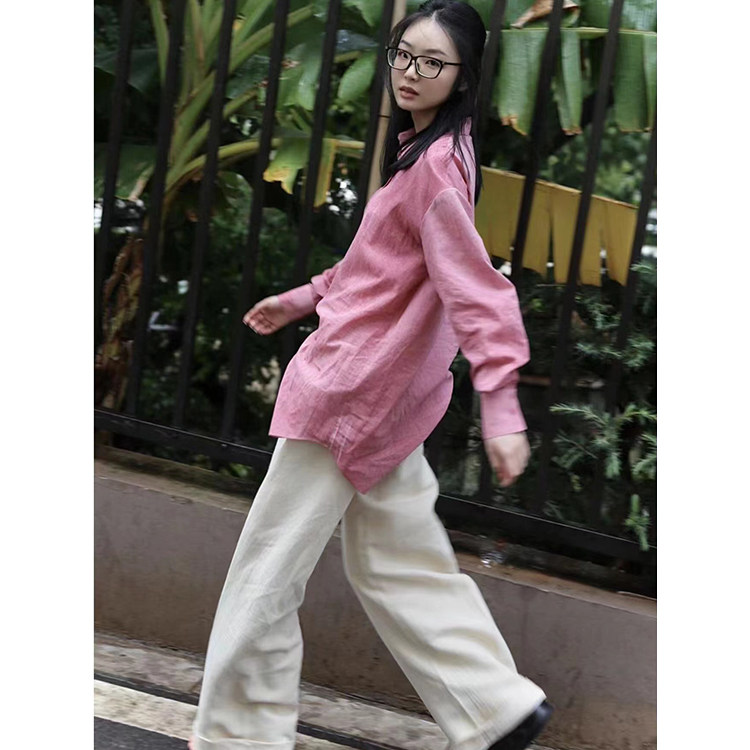 20% Off Cha Official ) Cortana HERMANO Silk Cotton Trousers