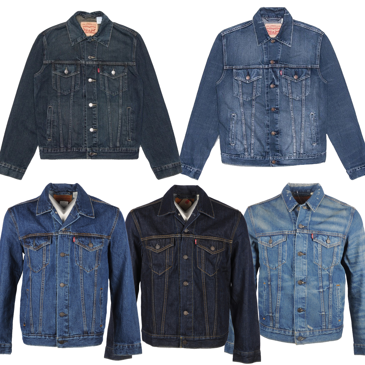 levis denim jacket 72334