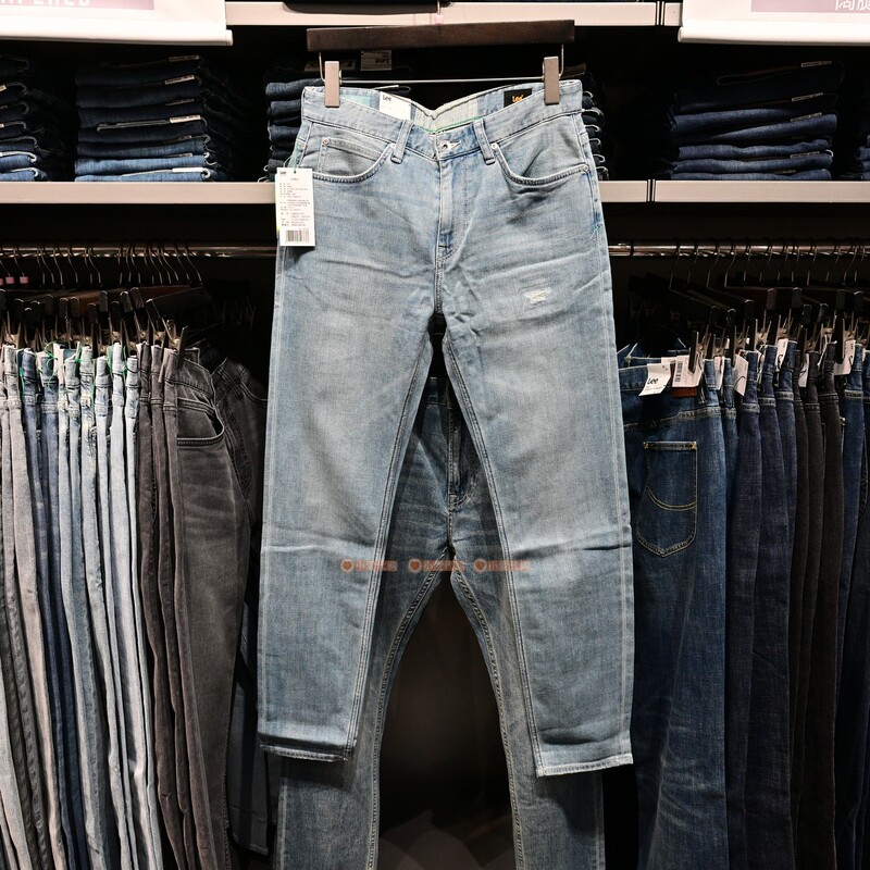 Lee Domestic Store Summer Thin 731 Tapered Slim-Fit Denim Men's Pants Lmb251731206037-A07767 Lee Domestic Store Summer Thin 731 Tapered Slim-Fit Denim Men's Pants Lmb251731206037-A07767