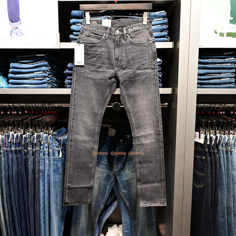 Lee Domestic Store Men's Black-Gray Slim Fit 709 Pants-Style Jeans Lmb2417093Ys00F-A05247