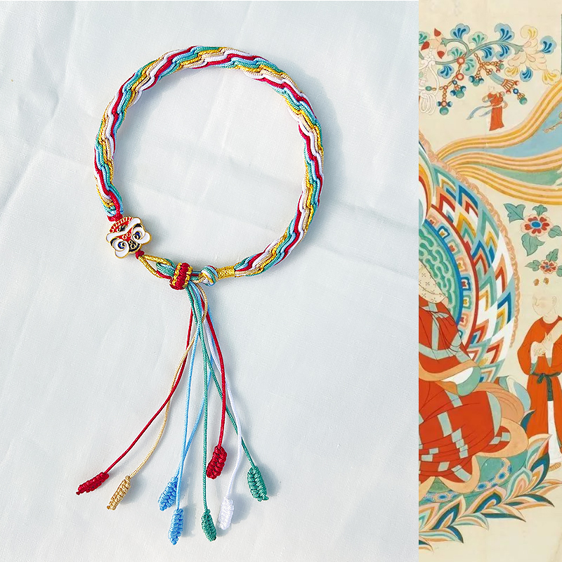 Dragon Boat Festival Colorful String Bracelet DIY Handmade Red String Fortune Beads Friendship Couple Reincarnation Bracelet DIY Handmade Material Kit Dragon Boat Festival Colorful String Bracelet DIY Handmade Red String Fortune Beads Friendship Couple Reincarnation Bracelet DIY Handmade Material Kit