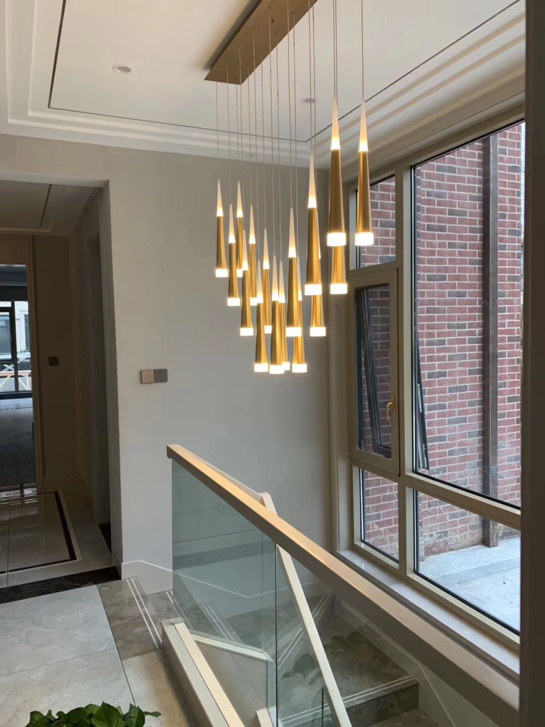 Ресторан люстра 新特丽北欧餐厅吊灯简约现代客厅轻奢灯饰装饰灯具单头吧台灯 New Terri