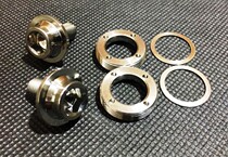 Brompton small cloth square hole crank self-retracting titanium alloy screw set Titanium alloy screw