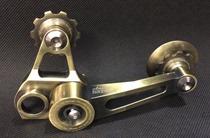 RIDEA 2-speed tensioner Brompton single-speed version titanium alloy guide wheel small cloth tensioner