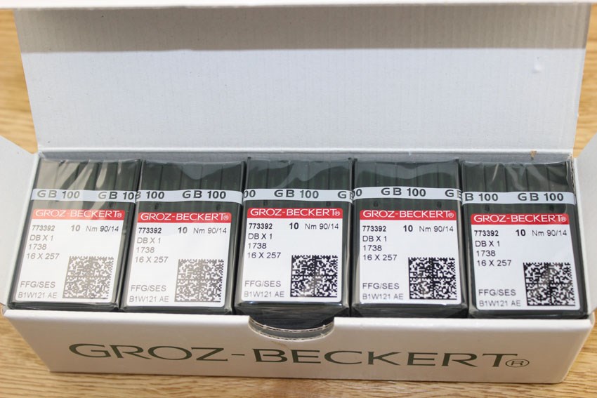 German Groz Industrial Sewing Machine Parts Computer Car Flat Car Needle Down Jacket Needle DB*1 Gold Needle