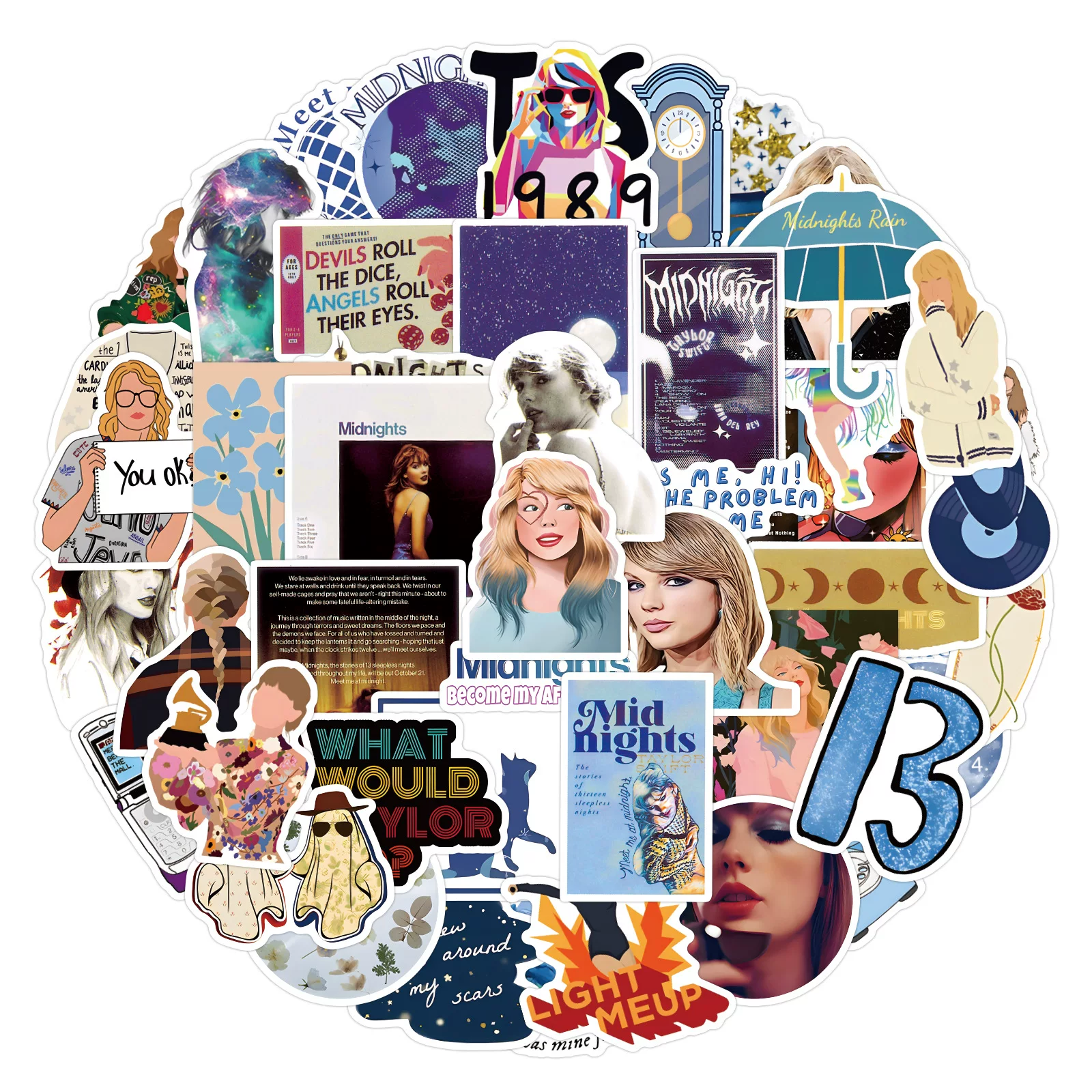 50/100pc Taylor Swift sticker Suitcase computer sticker