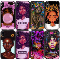 Fashion Hand-Painted Girl Phone Cases Mlanin Quwen Phone Case iPhone Case